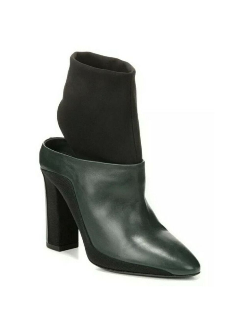 Via Spiga Agyness Ankle Boot Neoprene Cuff w. Leather Size 6M